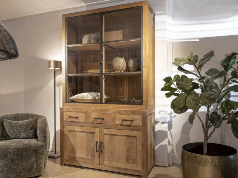 STOER Vitrinekast 130