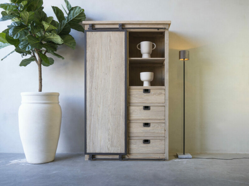 Cabinet BARN Olm 120 Naturel