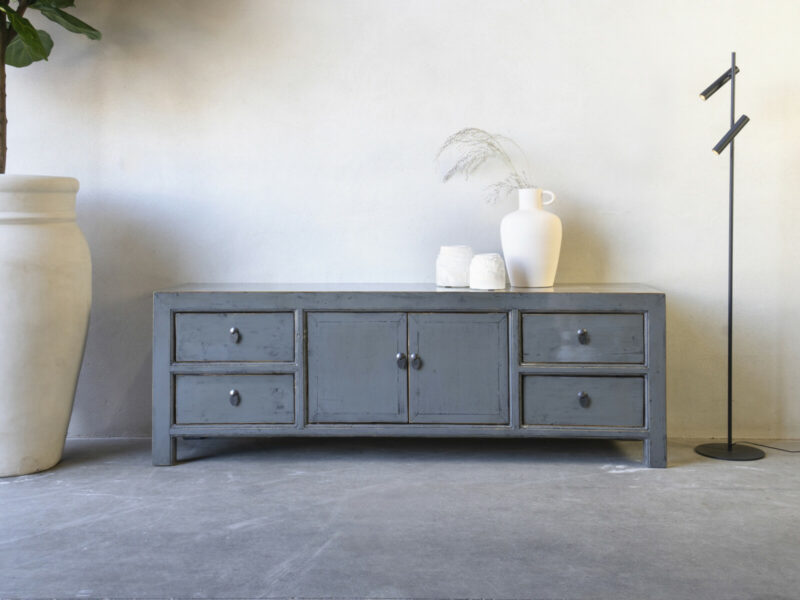 TV Dresser Juul 180 ORIENTAL Lacquer Pigeon Grey