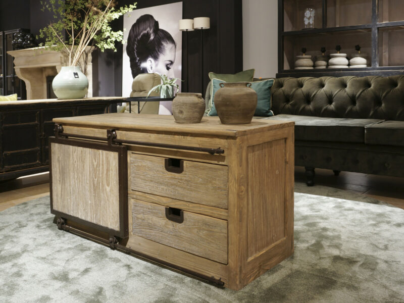 TV Dressoir BARN Olm 120 Naturel