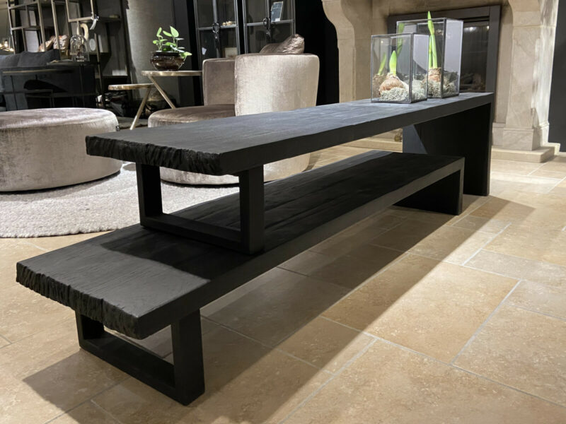 STOER Chunky TV meubel 230 Black