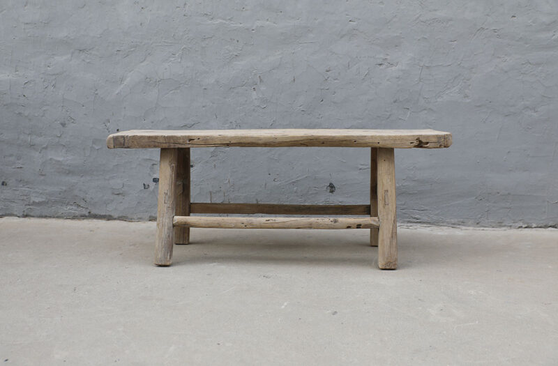Houten bankje