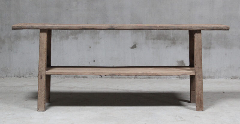 Wandtafel met onderplank