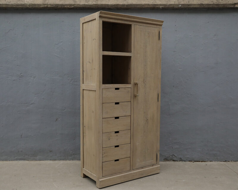 Block kast 1 deurs
