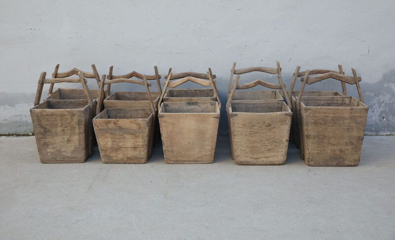 Houten bakken