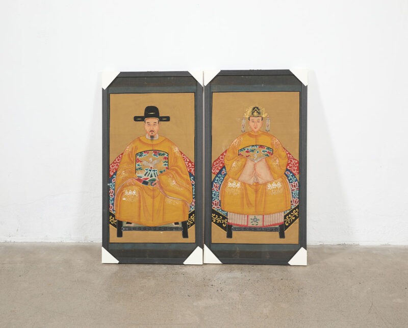 Handgeschilderd schilderij set