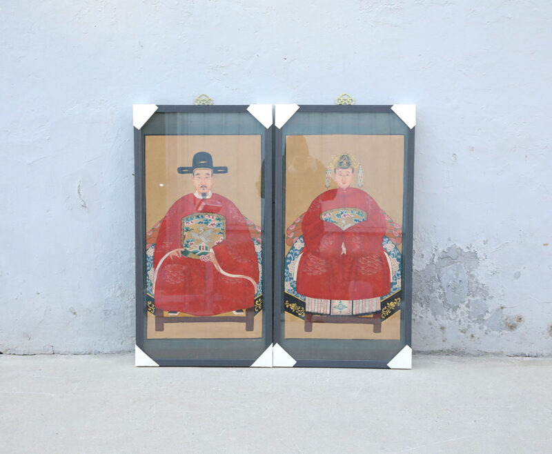 Handgeschilderd schilderij set