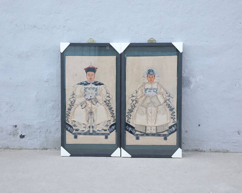 Handgeschilderd schilderij set