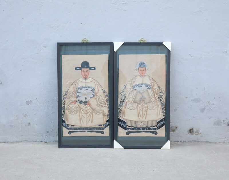 Handgeschilderd schilderij set