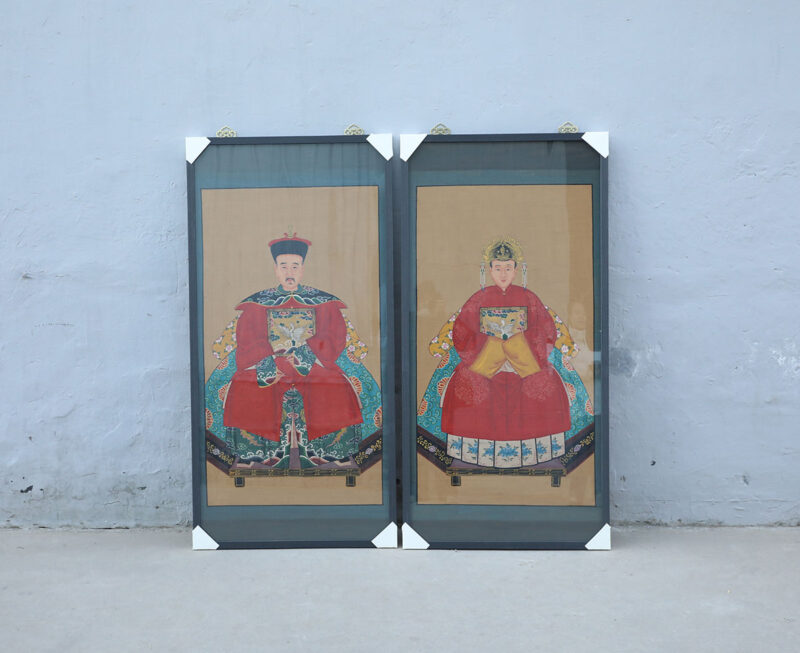 Handgeschilderd schilderij set