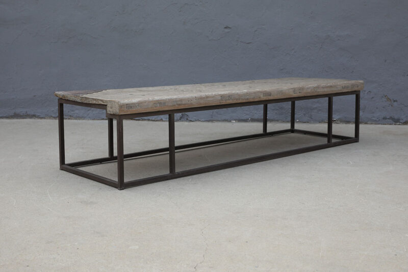 Salontafel ijzeren frame