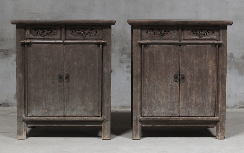 Antieke kasten set