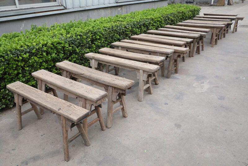 Houten bank