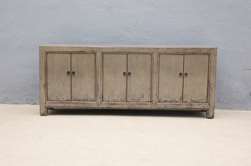 Dressoir hoogglans groen