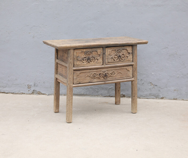Vintage wandtafel 3 lades