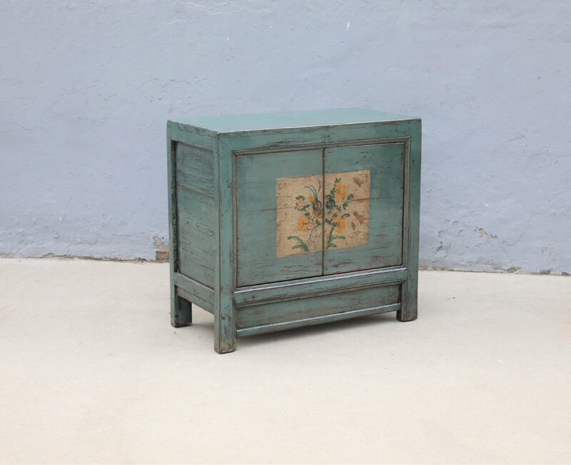 Dressoir 2 deuren blauw