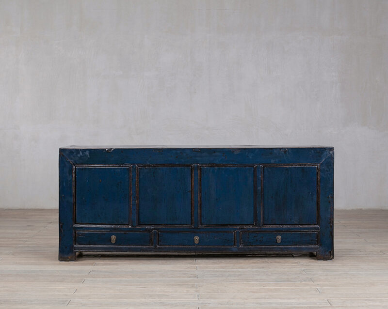 Vintage dressoir blauw