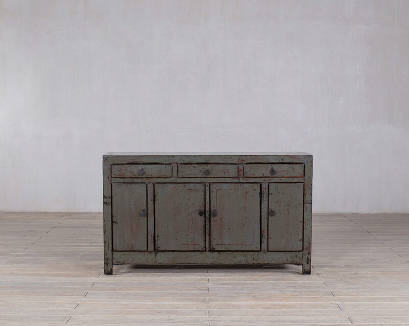 Vintage dressoir groen