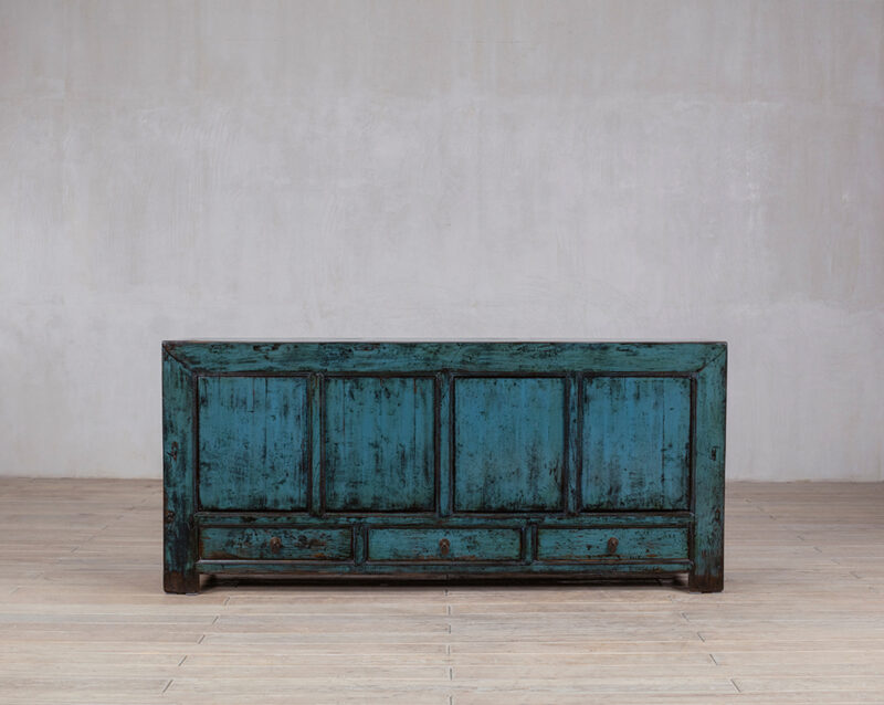 Vintage dressoir blauw