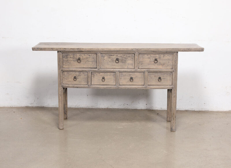 Vintage wantafel lades