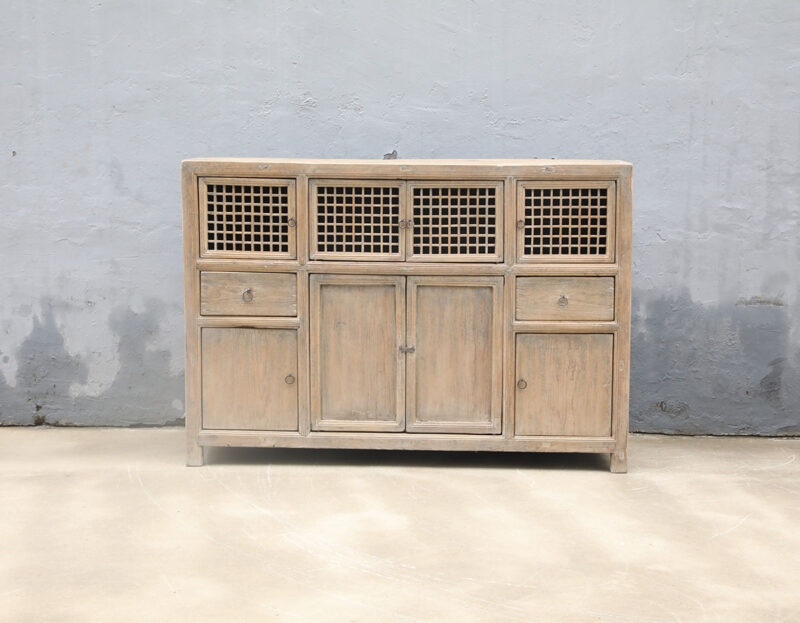 Vintage kast naturel