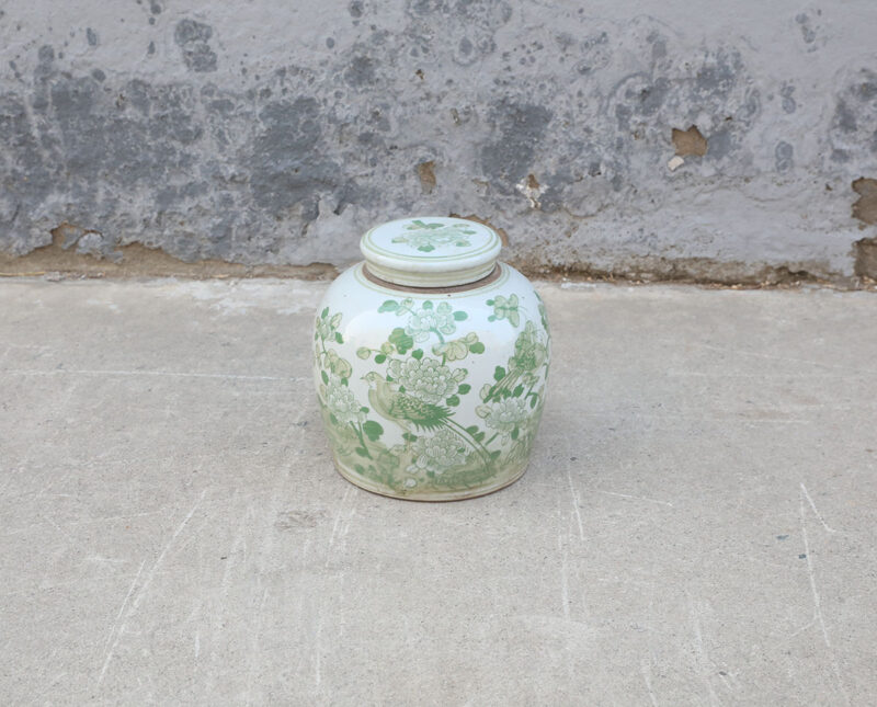 Tabakpot groen