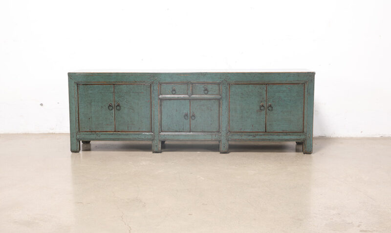TV-meubel hoogglans blauw