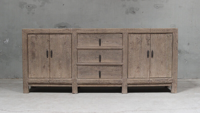 Elm houten dressoir