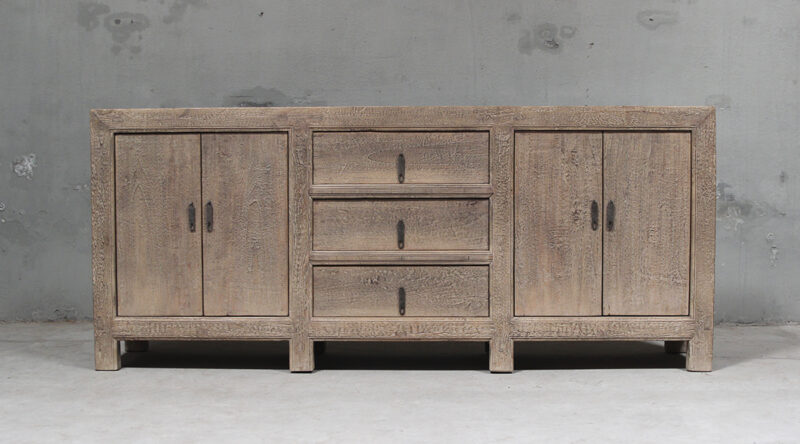 Elm houten dressoir