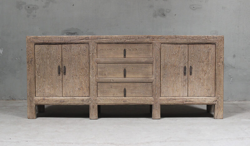 Elm houten dressoir