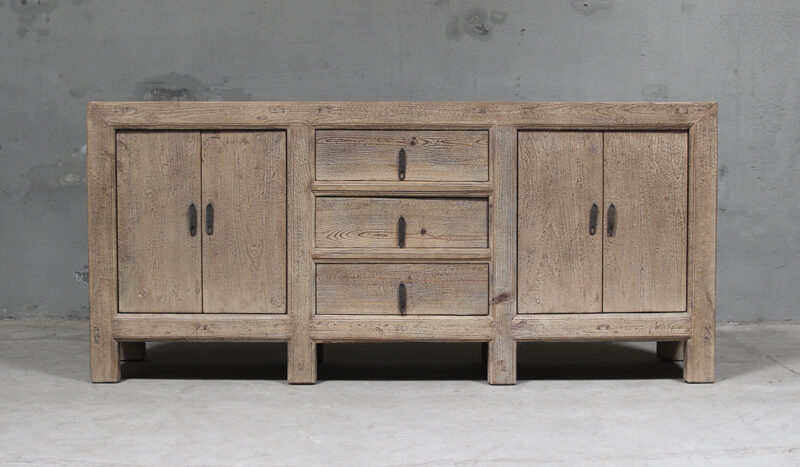 Elm houten dressoir