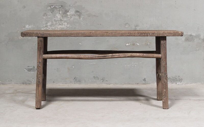 Wandtafel elm hout