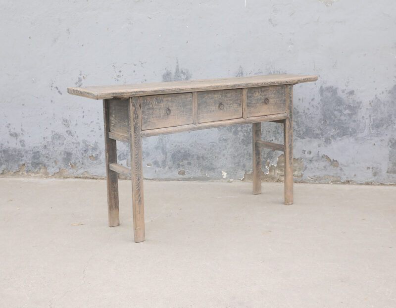 Mesa consola con 3 cajones