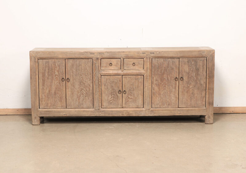 Aparador de madera de olmo