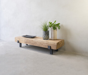 Salontafel Coevorden naturel 140x40 - Robuust Collectie Salontafel Coevorden naturel 140x40 - Robuust Collectie