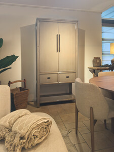 Wandkast Taupe kleur Wandkast Taupe kleur