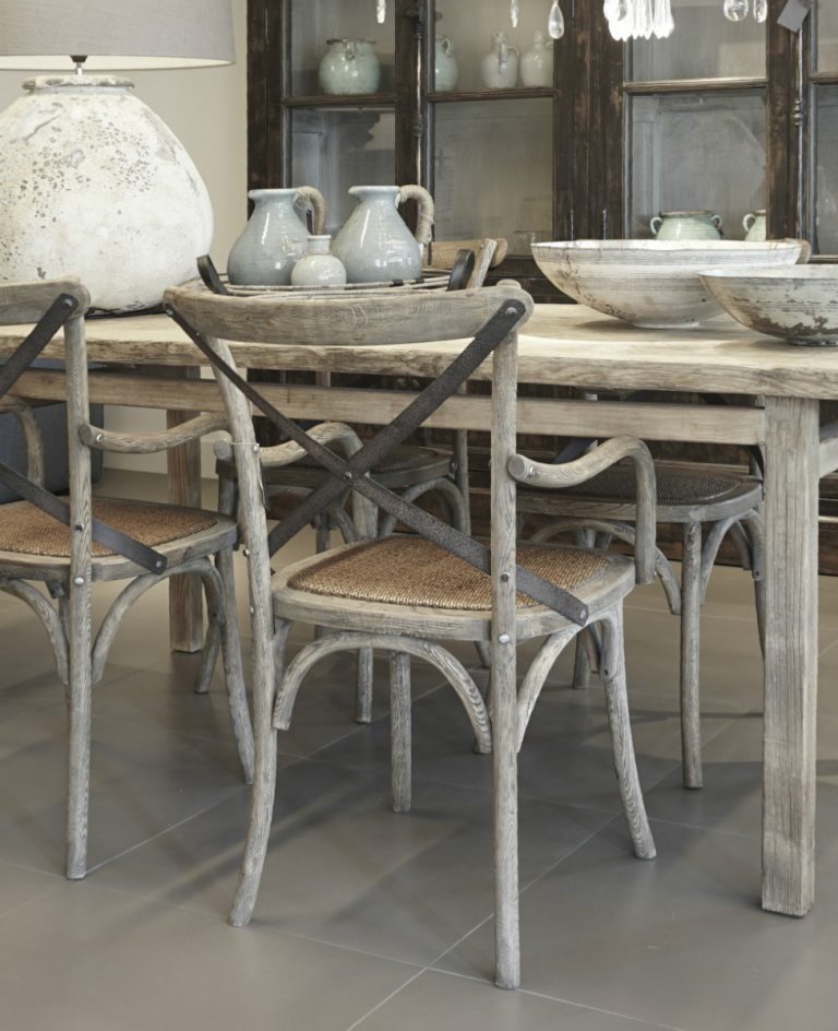 Chair 'Cross' Bistro with armrests