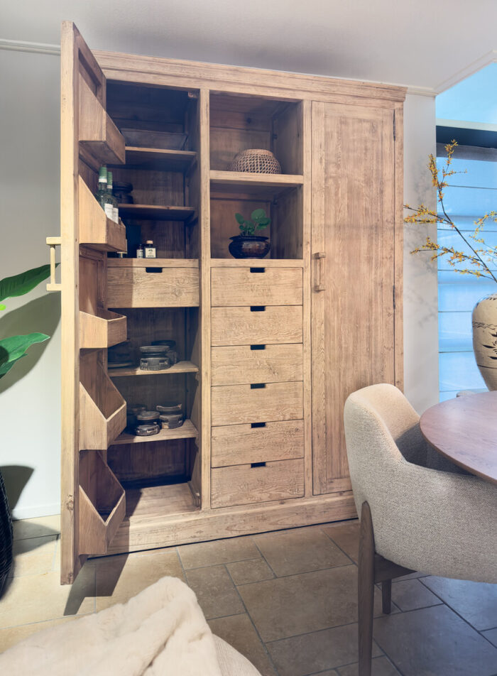 Cabinet 'Refrigerator' Block Natural