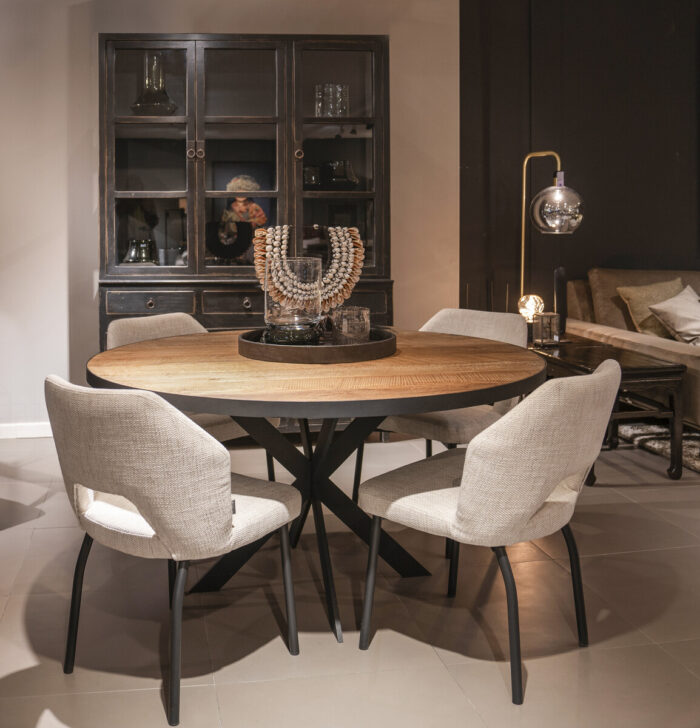 STEEL Round Dinner Table