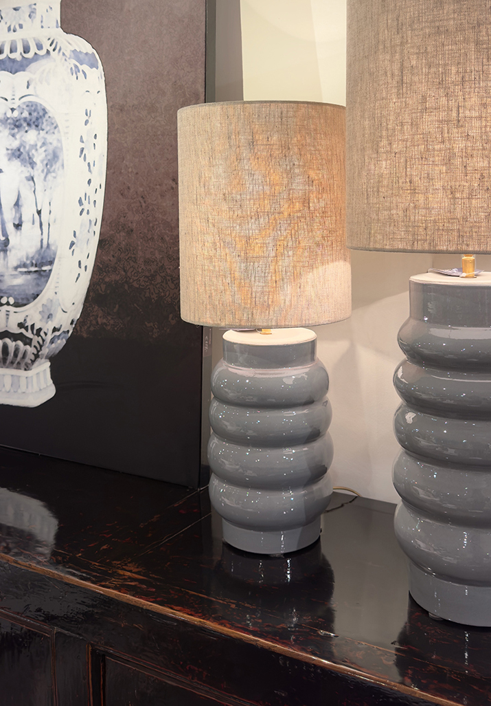 Table lamp Dot Small Blue-grey