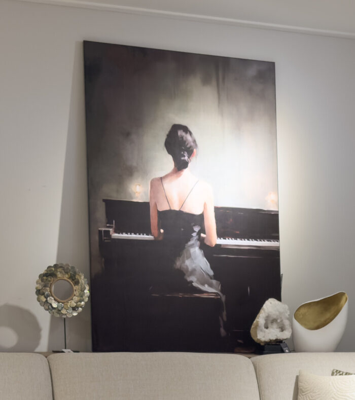 Artwork Piano Girl
