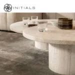 Modern coffee tables with glass and scales