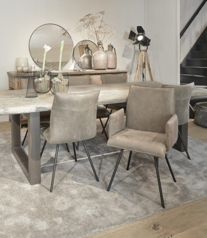Dining chair Looq with arm