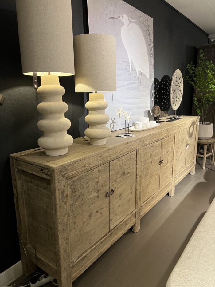 Sideboard Classic Natural Elmwood 6-doors