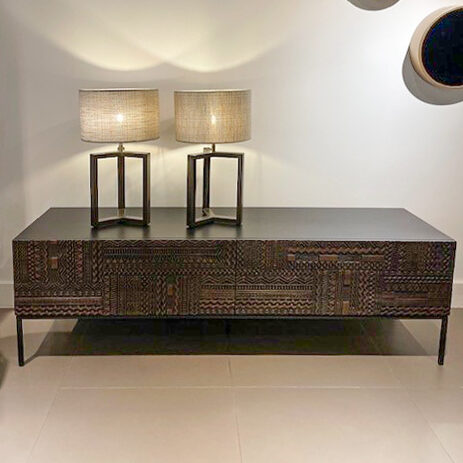 TV Furniture Tabwa Teak Ancestors 160