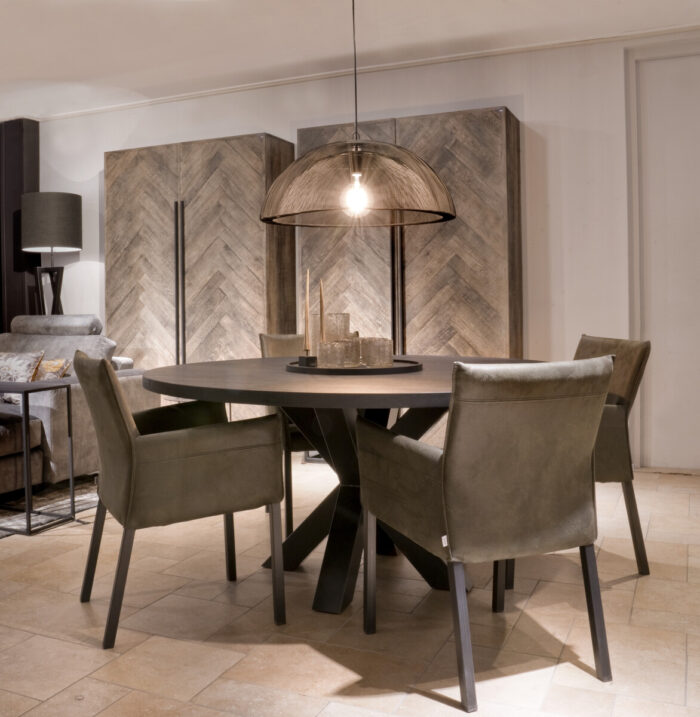 Pendant lamp Dome Metallic Brown