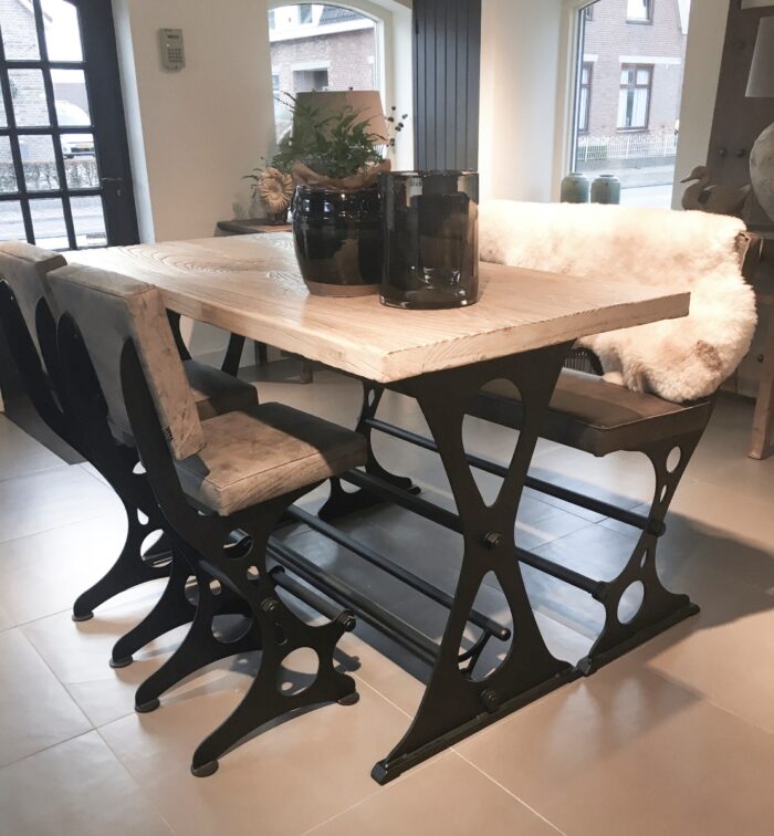 Solid Oak Bar Table
