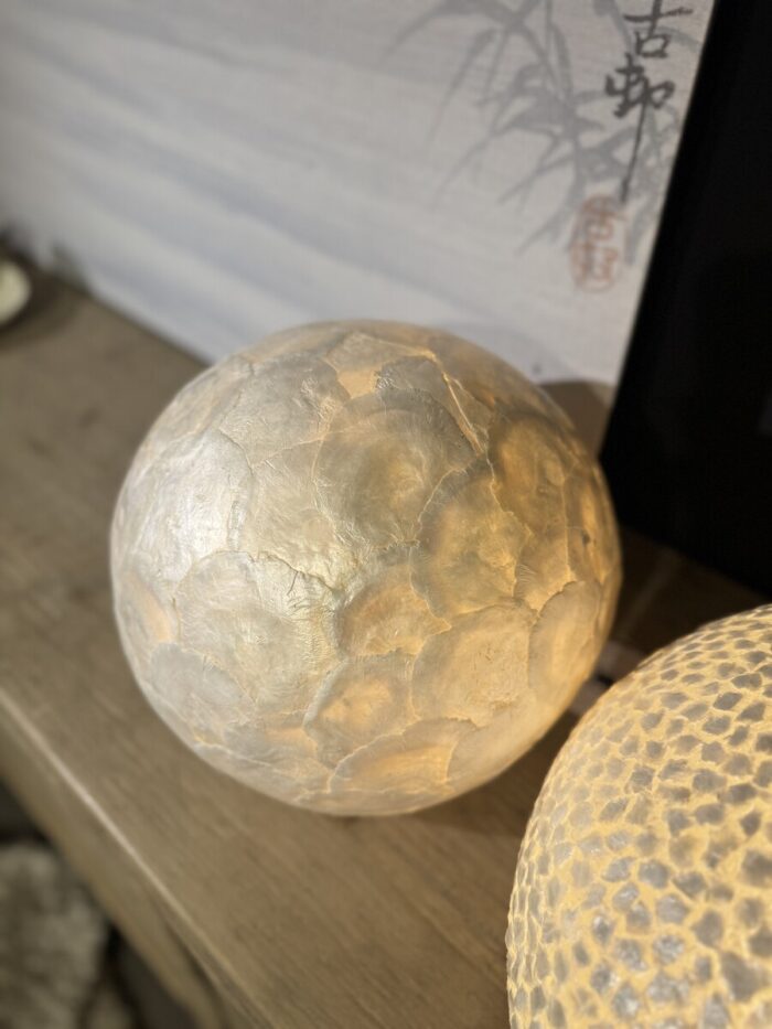 Table lamp Sphere Shells Ø30