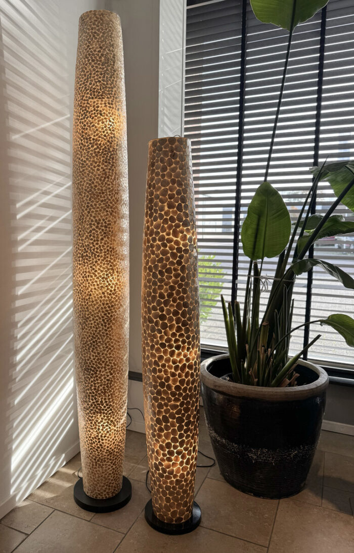 Floor lamp Apollo Turtle Gold