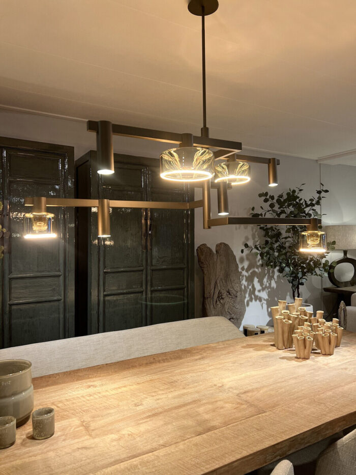 Pendant lamp Palau 8-light